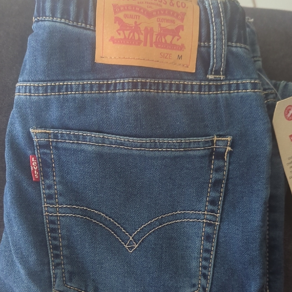 Levi's Blue Denim Jeans Medium Dark Wash